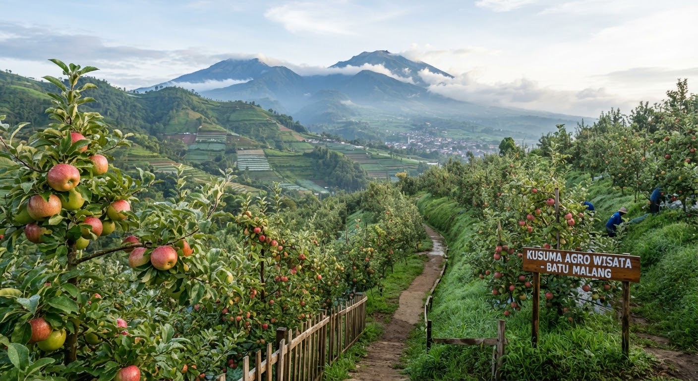 Villa dekat Kusuma Agro Wisata petik apel Batu
